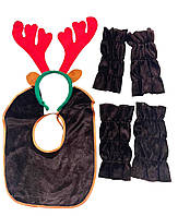 Комплект аксесуарів для карнавального костюма Оленя, дитячий костюм Олень