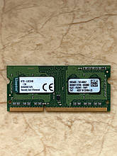 Пам'ять Kingston 4Gb So-DIMM PC3-12800 DDR3-1600 1.5v (KTD-L3CS/4G)