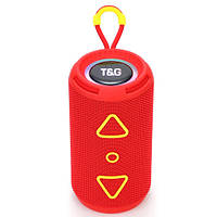 Bluetooth-колонка TG656 с RGB ПОДСВЕТКОЙ, speakerphone, радио, red