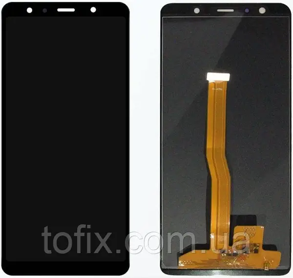 Дисплей для Samsung Galaxy A7 (2018) A750, модуль у зборі (екран та сенсор), чорний, TFT