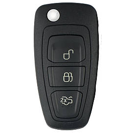 Корпус ключа викидного FORD Transit 3 кнопки з лезом FO21