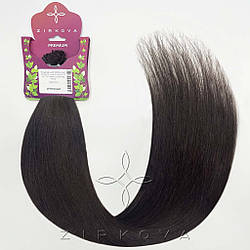 Натуральне Слов'янське Волосся на Капсулах 70 см 100 грам, Шоколад №02