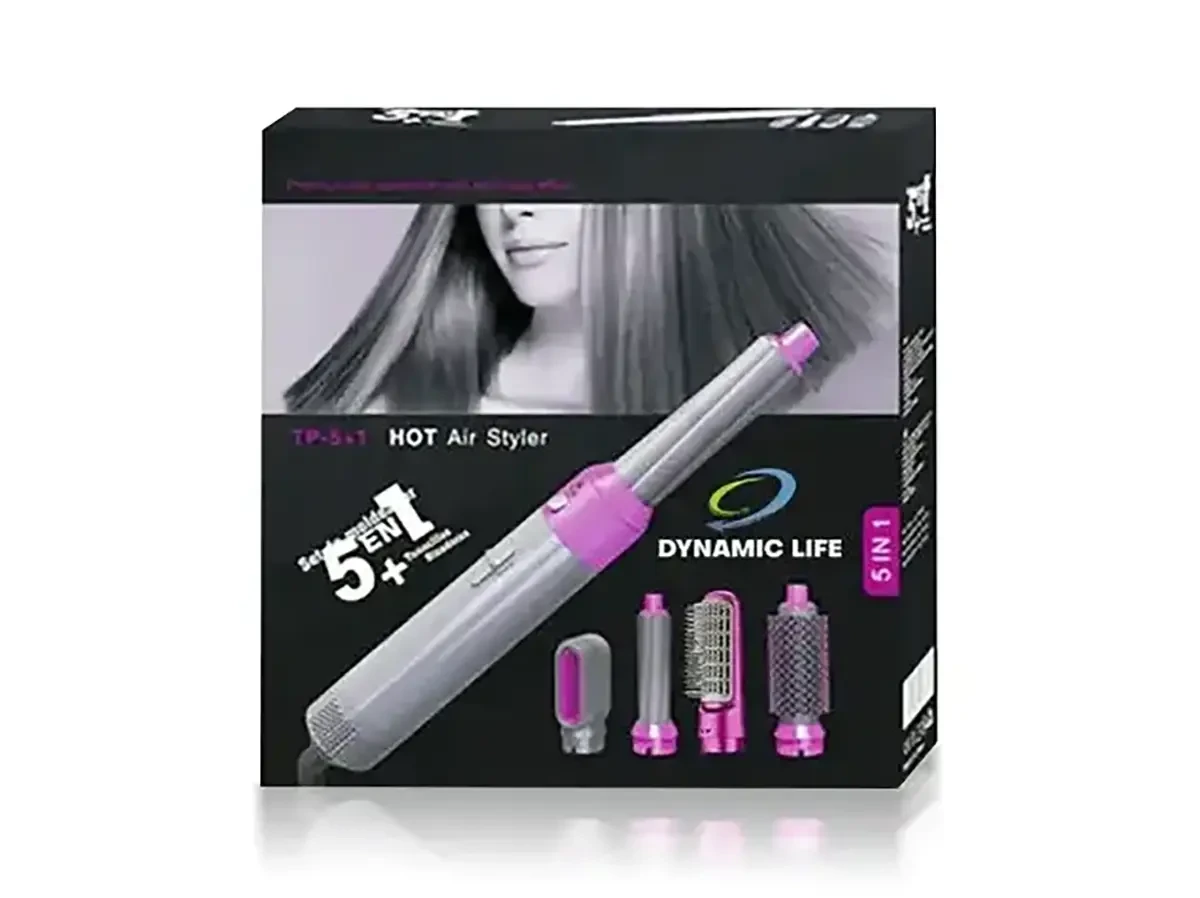 Фен-щітка для волосся 5 в 1 1000Вт Hot Air Styler 30шт 6806