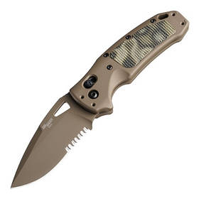 Ніж складаний Hogue Sig Sauer K320 AXG (36378) Manual Folder / CPM S30V 3.5, Цвет: Green G10 - Scorpion