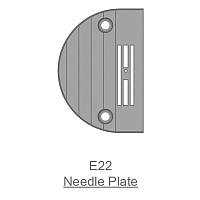 Игольная пластина с отверстие диамертром 2,2 мм E22