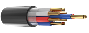 Кабель контрольний екранований КВВГ 10*1