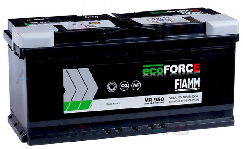 Акумулятор FIAMM AGM ECO 6СТ- 80Ah 800 R