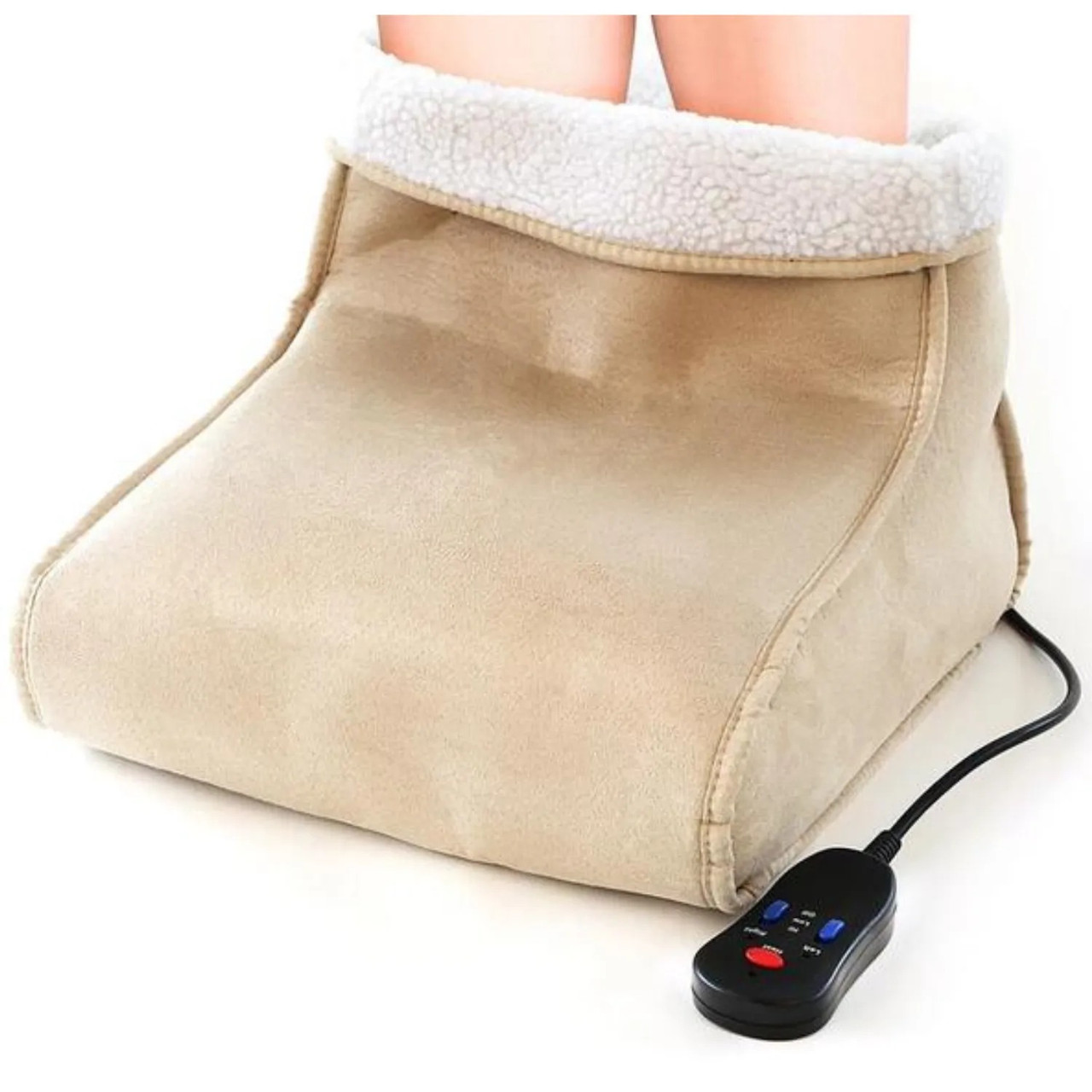 Електрична грілка з вібромасажем для ніг Supretto Чобіток з пультом (8647), фото 1