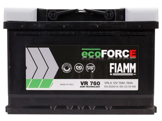 Акумулятор FIAMM AGM ECO 6СТ- 80Ah 800 R