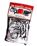 Чохли на підголівники білі Тигр 2 шт (1 пара), фото 2