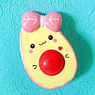 Сквіш-антистрес Авокадо рожевий 14х9см арт.22-22, фото 2