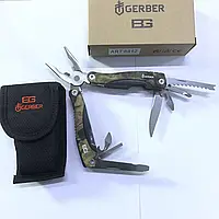 Мультитул 10 в 1 Gerber BG 8812 Мультиінструмент камуфляжний