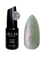 Гель лак для ногтей Edlen Color №087 однослойный перламутровый, 9 мл