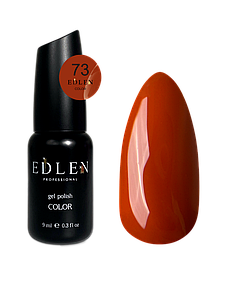 Гель-лак для нігтів Edlen Color №073 цегляний, 9 мл