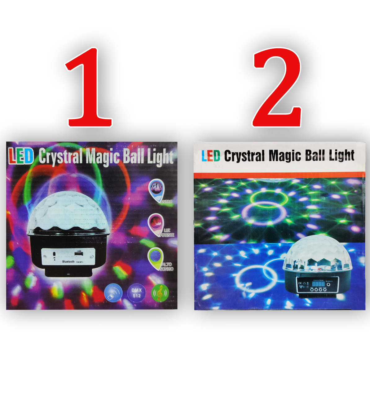 LED Crystal Magic Ball Light - Диско куля (Лед Меджік Болл)