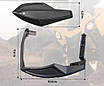 Защита для рук  дефлектор ветра для Brp Can-Am Outlander  Renegade DS G2 G2L G2S, фото 6