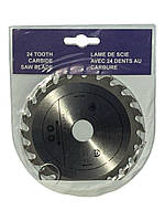 Диск пильний по дереву Inter-Craft 125*22 мм 24 зубів
