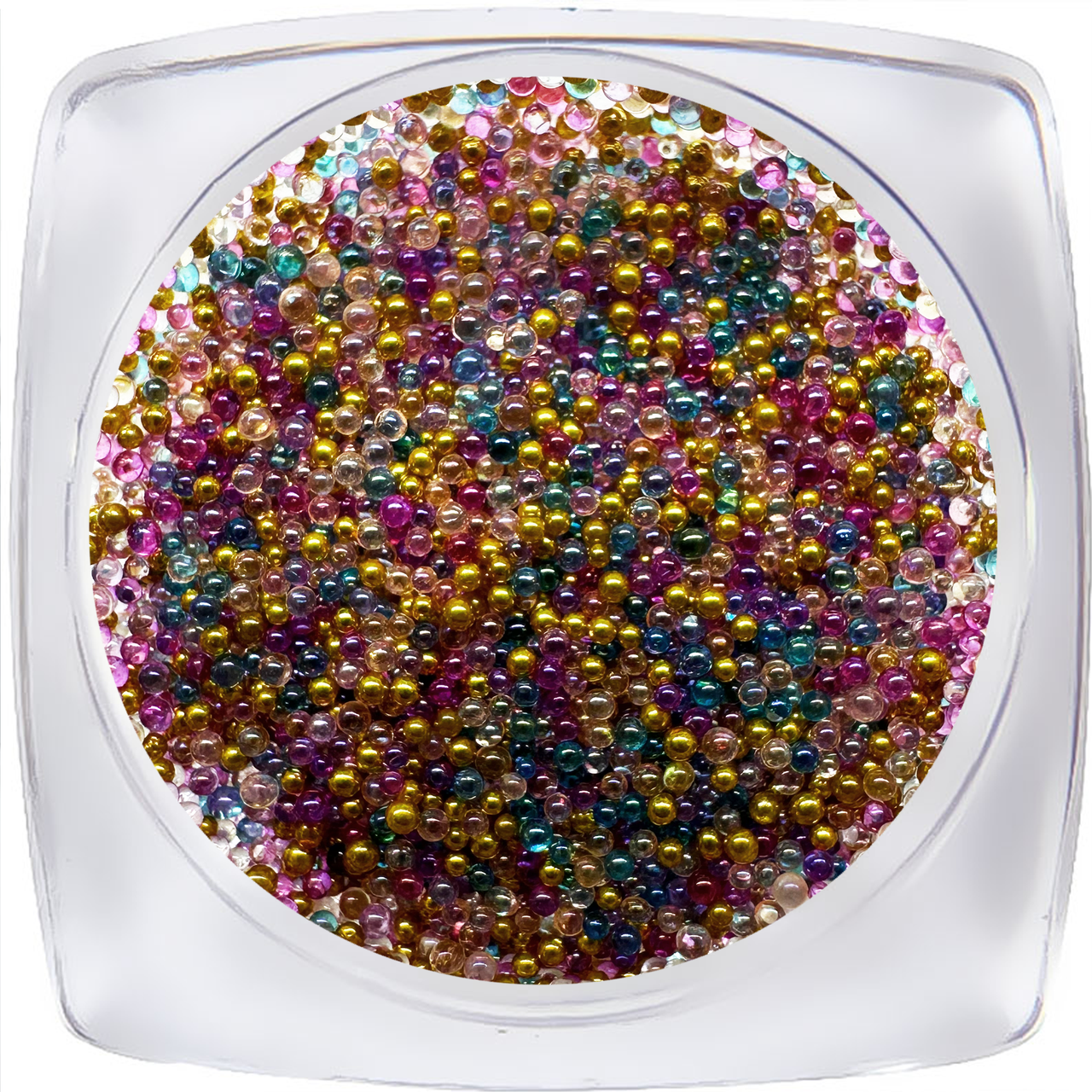 Бульонки для декору №4 мікс