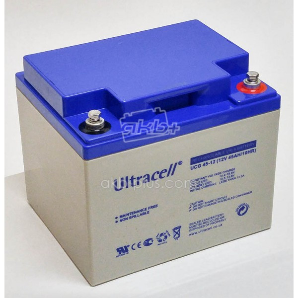 Батарея акумуляторна Ultracell UCG45-12, 12В, 45Ач