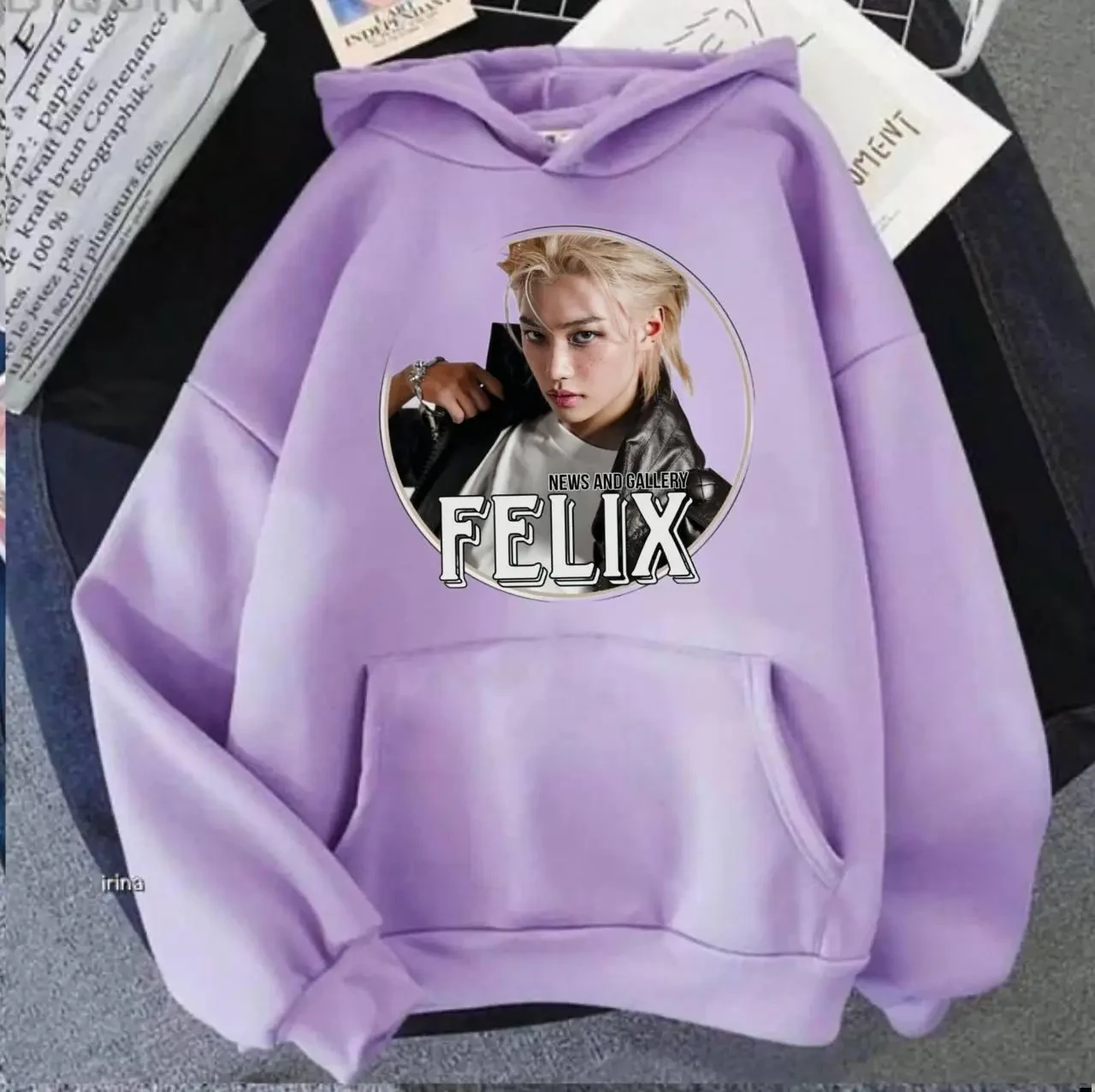 Жіноче худі з принтом "Stray Kids, FELIX"
