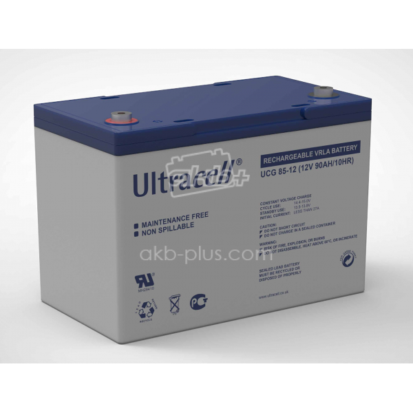 Батарея акумуляторна Ultracell UCG85-12, 12В, 85Ач