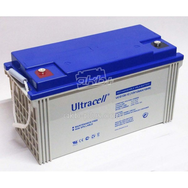 Батарея Акумуляторна Ultracell UCG120-12, 12В, 120Ач