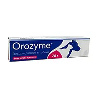 Orozyme Орозим Гель для ухода и профилактики ротовой полости кошек и собак 70 г