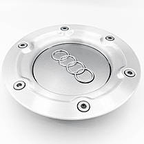 Ковпачки (заглушки) в литі диски AUDI (Ауді) 147 мм Сірі (8N0601165A), фото 2