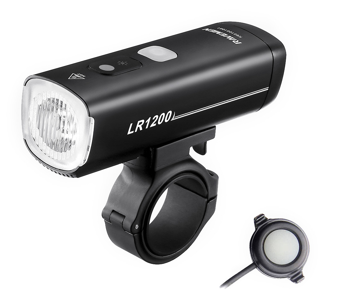 Фонарик на велосипед ліхтарик фара передня Ravemen LR1200 USB 1200 люмен