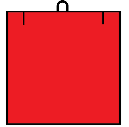 Футляр прямокутний червоний оксамитовий під набір сережки кулон ланцюжок кільце розмір 8х6х3 см червоний всередині, фото 2