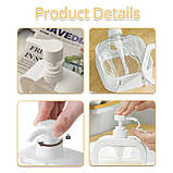 Диспенсер-дозатор для рідкого мила 300 мл, фото 3