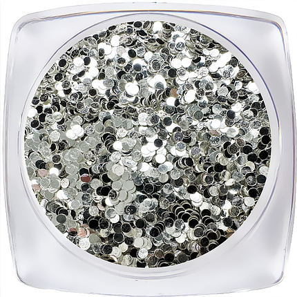 Кружечки конфеті для декору дзеркальні дрібні, фото 1