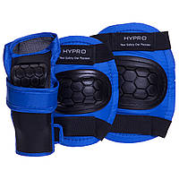 Защита детская наколенники, налокотники, перчатки HYPRO HP-SP-B104 (р-р S-M-3-12лет, цвета в ассортименте)