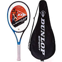 Ракетка для большого тенниса DUNLOP DL67690003 APEX LITE 250 TENNIS RACKET, L2 черный-синий