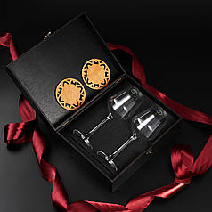 Подарунковий набір 2 бокали для вина