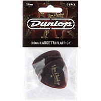 Медиаторы Dunlop 494P102 Americana Large Triangle Flatpick 3.00 mm 3 Pack