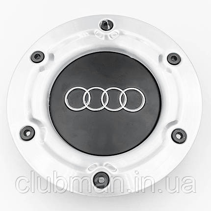 Ковпачки (заглушки) в литі диски AUDI (Ауді) 147 мм Чорні (8N0601165A), фото 1