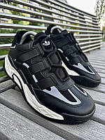Кроссовки мужские Adidas Niteball черные с белым