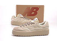 Женские кроссовки New Balance CT302 Beige Cream (светлые) стильные на платформе Y14300