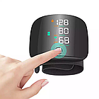 Автоматичний тонометр на зап'ястя від акумулятора 300 мАг, в кейсі / Розумний тонометр для вимірювання тиску, фото 3