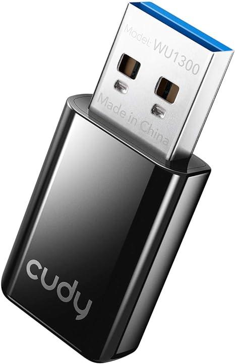 Cudy WU1300 AC 1300 Мбіт/с WiFi USB-адаптер для ПК