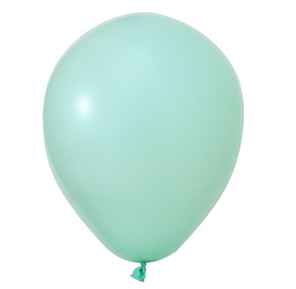 Повітряні кулі пастель аквамарин 12" (30 см) Balonevi