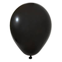 Повітряні кулі чорні 12" (30 см) Balonevi