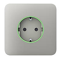 Ajax Передня панель для вбудованої розетки SoloCover for Outlet smart, Jeweler, бездротова, oyster  Baumar - Доступно Кожному