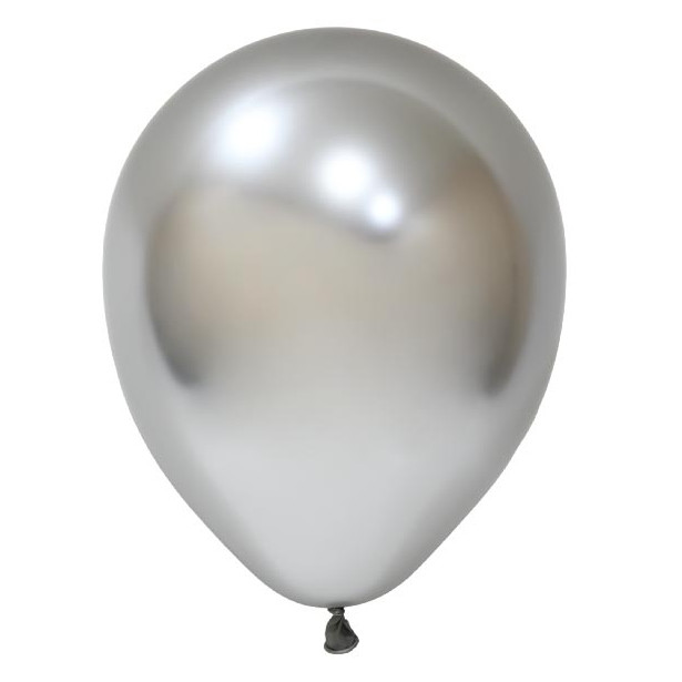 Кулі повітряні хром срібло 12" (50 шт/уп) Balonevi