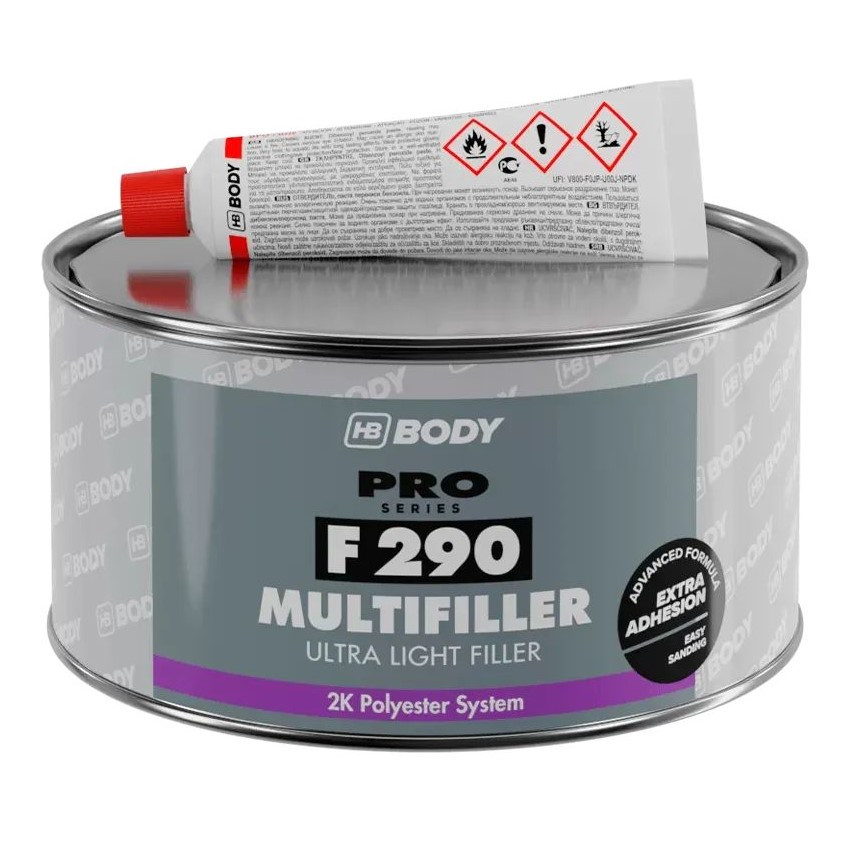 Легка універсальна шпаклівка Body F290 Multifiller 1 л