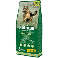 Сухой корм для взрослых собак крупных пород премиум класса Nutrican Adult Large 15+2 кг (nc507023)