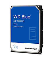 Жорсткий диск 3.5" SATA III 2TB Western Digital Blue WD20EARZ 5400rpm 64MB новий #