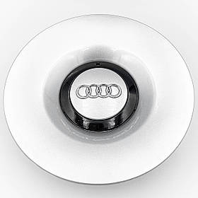 Ковпачки (заглушки) в литі диски AUDI (Ауді) 153 мм Сріблясті (8E0601165H)