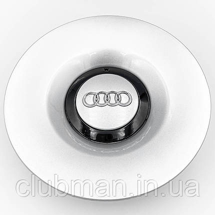 Ковпачки (заглушки) в литі диски AUDI (Ауді) 153 мм Сріблясті (8E0601165H), фото 1
